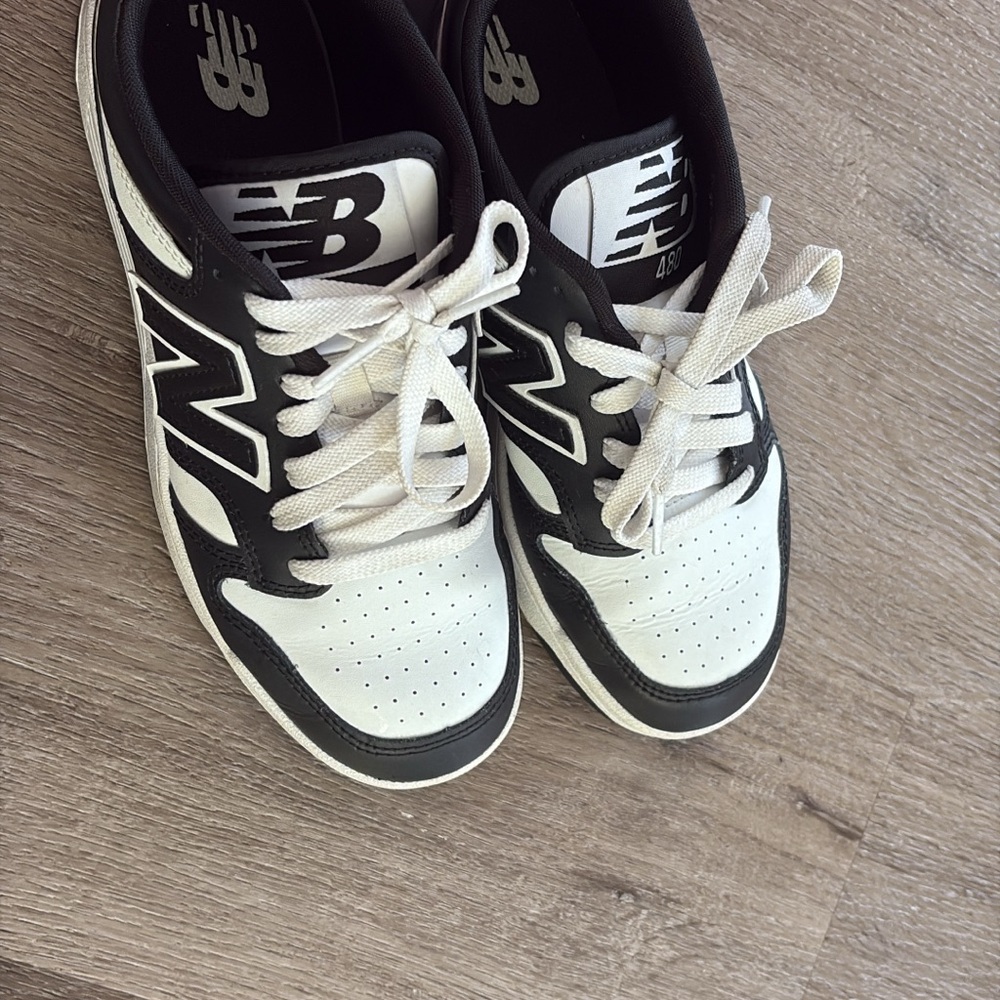 New Balance Monochrome Athletic Shoes